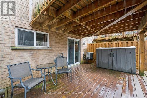 26 - 426 Grange Road, Guelph (Grange Road), ON - Outdoor With Deck Patio Veranda With Exterior
