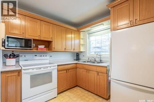 5308 2Nd Avenue, Regina, SK - Indoor Photo Showing Kitchen With Double Sink