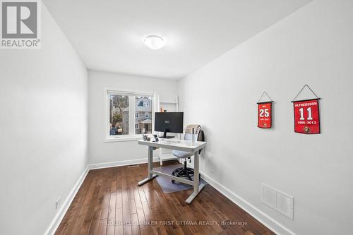 Bedroom currently used as office space! - 12 Stevenson Avenue, Ottawa, ON - Indoor Photo Showing Office