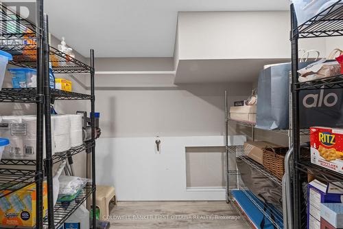 Storage room/Pantry in basement. - 12 Stevenson Avenue, Ottawa, ON - Indoor
