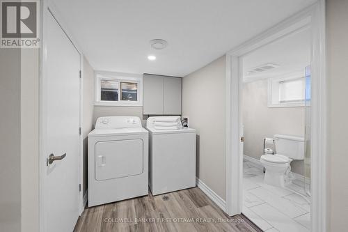 Laundry nook w whirpool washer/dryer. - 12 Stevenson Avenue, Ottawa, ON - Indoor Photo Showing Laundry Room