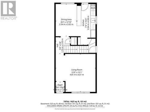 Main level Floorplan. - 12 Stevenson Avenue, Ottawa, ON - Other