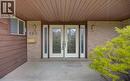Entrance to property with brick siding, french doors, and a patio area - 190 Silvercrest Drive, Waterloo, ON  - Outdoor With Deck Patio Veranda With Exterior 
