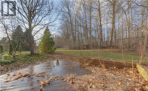 View of yard - 190 Silvercrest Drive, Waterloo, ON - Outdoor With View
