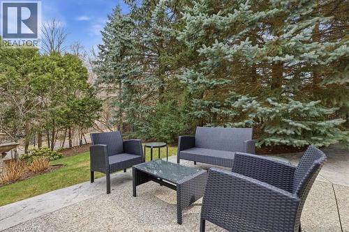 View of patio featuring an outdoor hangout area - 54 Woodcrest Court, Kitchener, ON - Outdoor With Deck Patio Veranda