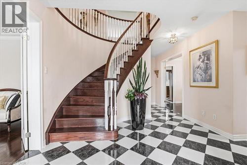 Stairway with baseboards - 54 Woodcrest Court, Kitchener, ON - Indoor Photo Showing Other Room