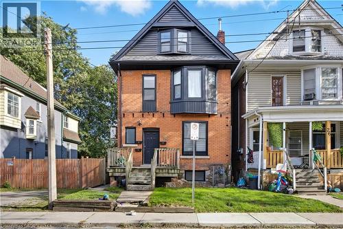 Private unit entry at front door - 30 Stirton Street Unit# 2, Hamilton, ON - Outdoor With Facade