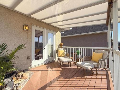 110 Fraser Crescent, Brandon, MB - Outdoor With Deck Patio Veranda With Exterior