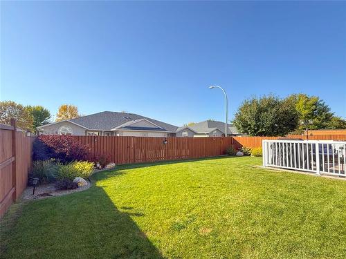 110 Fraser Crescent, Brandon, MB - Outdoor With Backyard