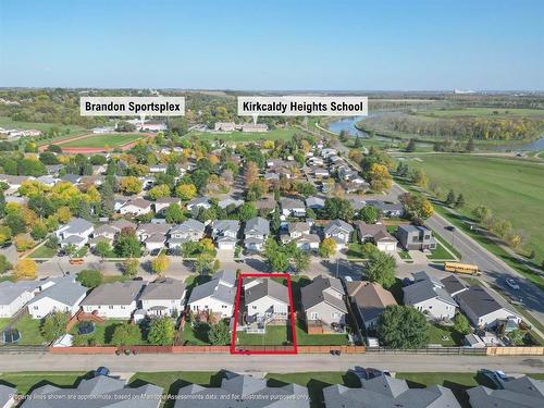 110 Fraser Crescent, Brandon, MB - Outdoor With View