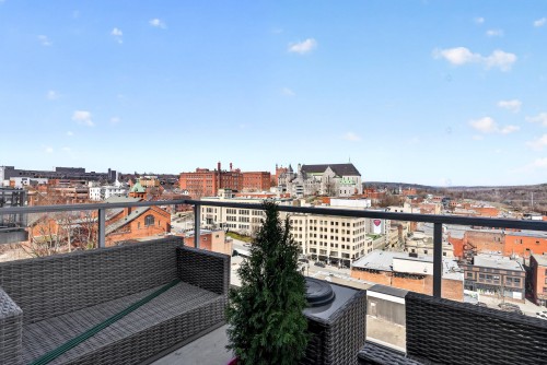 Balcony - 1007-60  - 70 Rue Wellington S., Sherbrooke (Les Nations), QC - Outdoor With Balcony With View