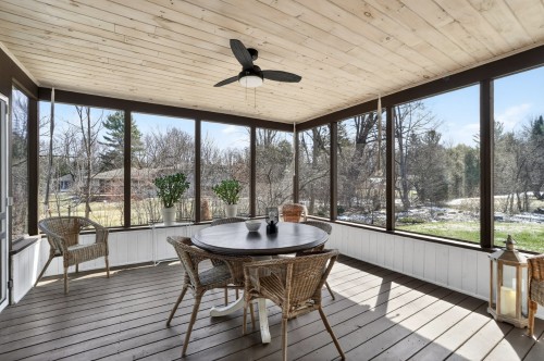 Solarium/Verrière - 73 Rue Lower Whitlock, Hudson, QC -  With Deck Patio Veranda With Exterior