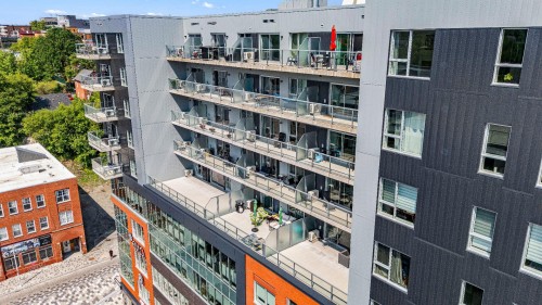 Extérieur - 608-60  - 70 Rue Wellington S., Sherbrooke (Les Nations), QC - Outdoor With Balcony