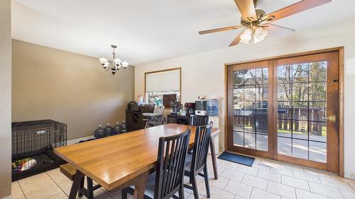 1321 16Th Street, Cranbrook, BC - Indoor Photo Showing Dining Room
