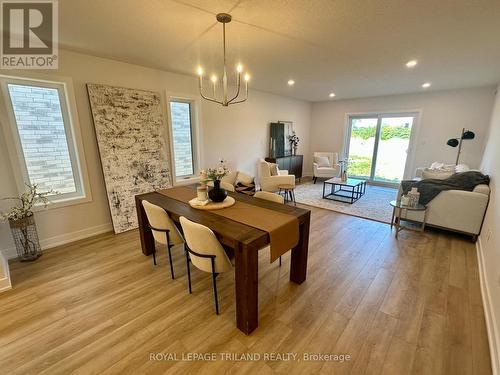 Spacious Dining and Great Room with Luxury Vinyl - 95 Styles Drive, St. Thomas, ON - Indoor