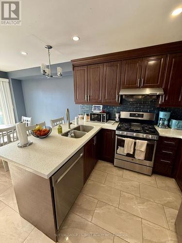 60 Batt Crescent, Ajax, ON - Indoor Photo Showing Kitchen With Double Sink
