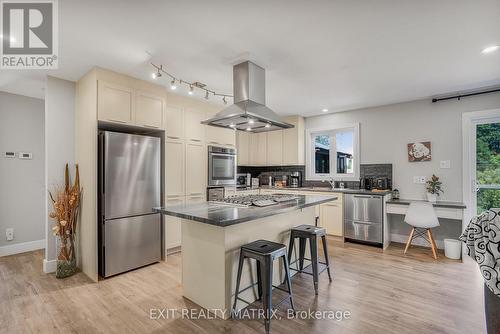 3515 Front Road E, Champlain, ON - Indoor Photo Showing Kitchen With Upgraded Kitchen