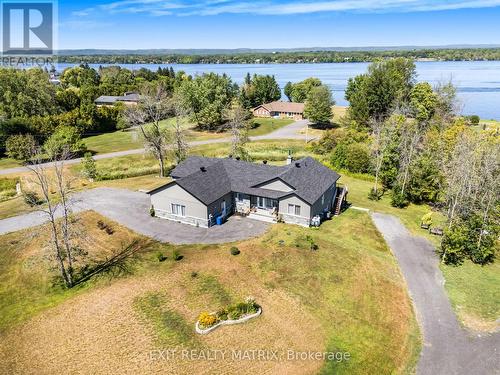 3515 Front Road E, Champlain, ON - Outdoor With Body Of Water With View