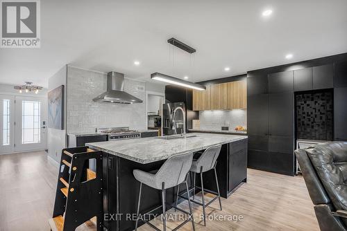 3515 Front Road E, Champlain, ON - Indoor Photo Showing Kitchen With Upgraded Kitchen