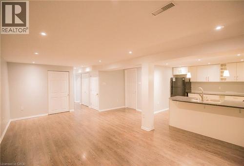 Basement living room - 96 Pathfinder Crescent, Kitchener, ON - Indoor Photo Showing Kitchen
