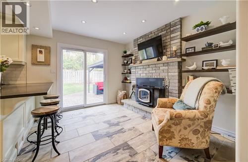 150 Bayne Crescent, Cambridge, ON - Indoor With Fireplace
