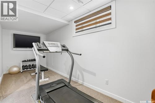 4128 Green Willow Terrace E, Regina, SK - Indoor Photo Showing Gym Room