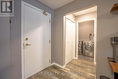 In-suite laundry - 120 - 78 Roehampton Avenue, St. Catharines (Carlton/Bunting), ON - Indoor Photo Showing Laundry Room