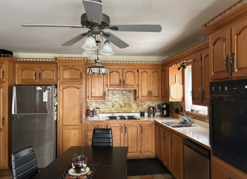 Kitchen - 1660 Route 335, Saint-Lin/Laurentides, QC - Indoor Photo Showing Kitchen With Double Sink