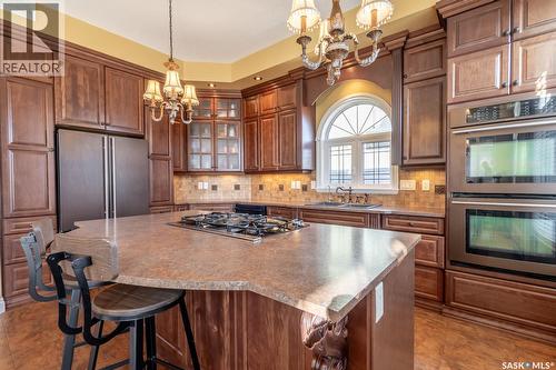 2514 Broderick Road, Regina, SK - Indoor Photo Showing Kitchen With Double Sink With Upgraded Kitchen