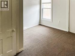 Unfurnished bedroom with carpet flooring - 