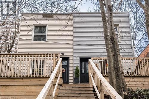 24 Patrick Street, Hamilton, ON - Outdoor With Deck Patio Veranda