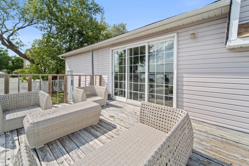 Terrasse - 7212 Boul. Lévesque E., Laval (Duvernay), QC - Outdoor With Deck Patio Veranda With Exterior
