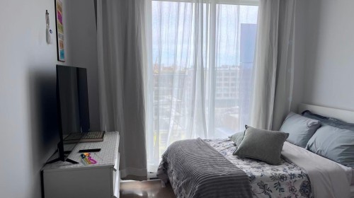 Living Room - 603-5265 Rue Mackenzie, Montréal (Côte-Des-Neiges/Notre-Dame-De-Grâce), QC - Indoor Photo Showing Bedroom