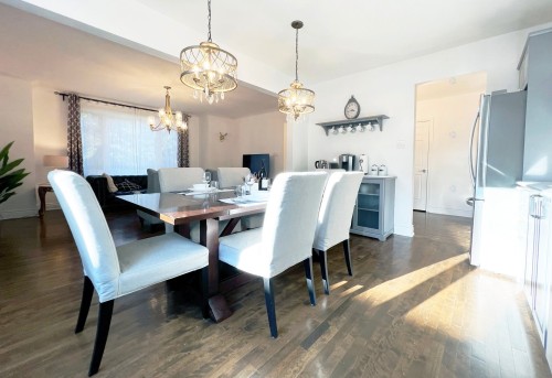 Salle à manger - 4672 Av. Lacombe, Montréal (Côte-Des-Neiges/Notre-Dame-De-Grâce), QC - Indoor Photo Showing Dining Room