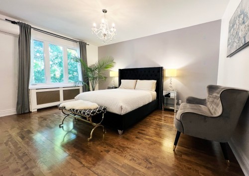 Chambre à coucher - 4672 Av. Lacombe, Montréal (Côte-Des-Neiges/Notre-Dame-De-Grâce), QC - Indoor Photo Showing Bedroom