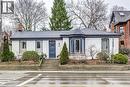 View of front of home featuring a chimney, brick siding, and roof with shingles - 315 Aberdeen Avenue, Hamilton, ON  - Outdoor 