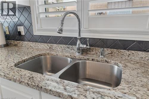 51 Redtail Crescent, Hamilton, ON - Indoor Photo Showing Kitchen With Double Sink