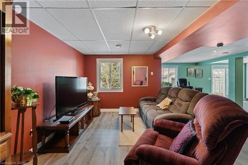 Lower Level Rec-Room - 51 Redtail Crescent, Hamilton, ON - Indoor Photo Showing Living Room