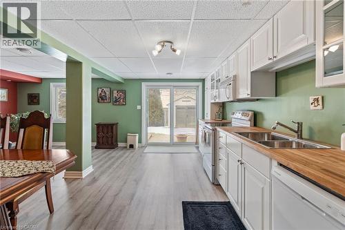Lower Level - 51 Redtail Crescent, Hamilton, ON - Indoor Photo Showing Kitchen With Double Sink