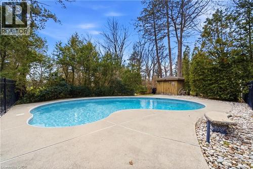 6 Summit Circle, Simcoe, ON - Outdoor With In Ground Pool With Backyard