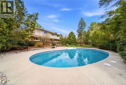 6 Summit Circle, Simcoe, ON - Outdoor With In Ground Pool With Backyard