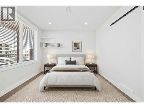 Spare bedroom (virtually staged) - 1860 Blue Bunch Court, Kelowna, BC - Indoor Photo Showing Bedroom