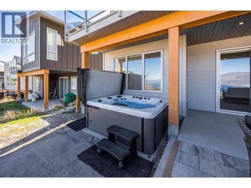 Ample room for a hot tub - 1860 Blue Bunch Court, Kelowna, BC - Outdoor With Deck Patio Veranda With Exterior