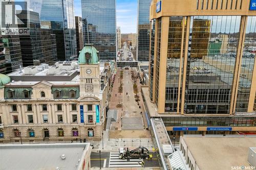 1002 1914 Hamilton Street, Regina, SK -  With Facade