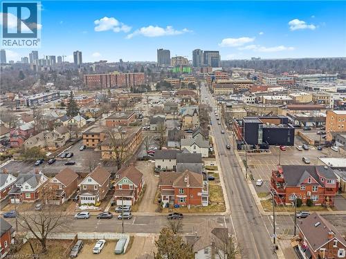Drone / aerial view of skyline - 30 Regina Street N, Waterloo, ON 