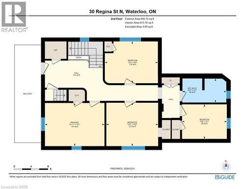 View of home floor plan - 30 Regina Street N, Waterloo, ON 