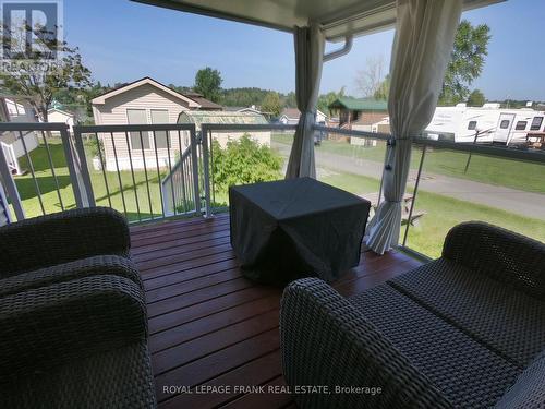 Back Porch - 14 Pioneer Drive, Otonabee-South Monaghan, ON - Outdoor With Deck Patio Veranda With Exterior