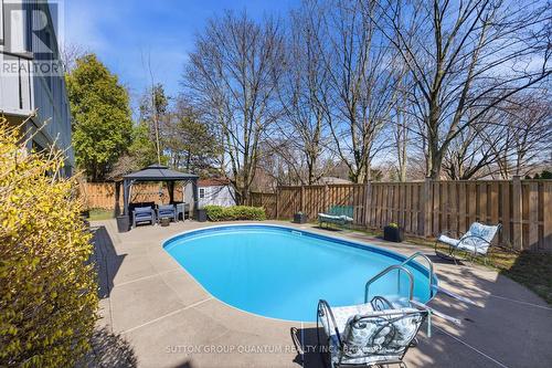 2509 King Forrest Drive, Mississauga, ON - Outdoor With In Ground Pool With Backyard