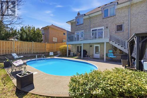 2509 King Forrest Drive, Mississauga, ON - Outdoor With In Ground Pool With Deck Patio Veranda With Exterior