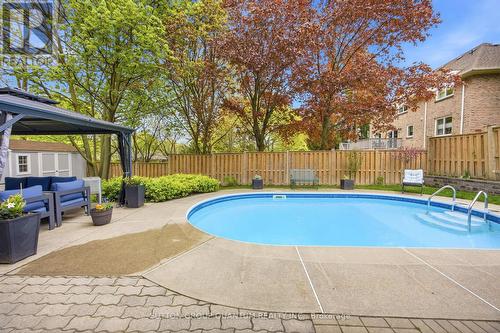 2509 King Forrest Drive, Mississauga, ON - Outdoor With In Ground Pool With Deck Patio Veranda With Backyard